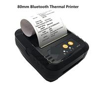 Stampante a getto d'inchiostro portatile, Stampanti termiche for ricevute Bluetooth portatili wireless da 80 mm SDK gratuito for Android e iOS Nessun bisogno di inchiostro o toner Recibos Impresoras p