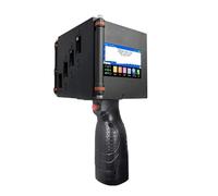 Stampante a getto d'inchiostro termica portatile 730PLUS da 100 mm, macchina for la codifica di codici a barre QR, logo e data di scadenza per testo codice(Without ink)