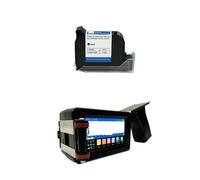 Stampante a getto d'inchiostro termico 1760PLUS-3 da 12,7 mm for piastre, portatile, codice a barre, etichetta, logo, macchina for la codifica Asciugatura rapida per etichettatura e codifica(With 1 in