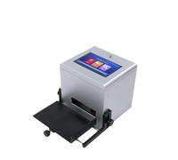 Stampante a getto d'inchiostro termico da 12,7 mm, codice a barre QR, numero di, immagine, numero di data, logo, data di scadenza, stampante a getto d'inchiostro da tavolo