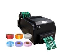 Stampante a nastro a quattro file con supporto per nastro, 200 Dpi, 150 mm/s, supporta oltre 50 lingue per confezioni regalo fai da te
