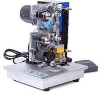 Stampante A Nastro Elettrica, Macchina Per Codifica Automatica Della Data | Due Modalità: Automatica E A Pedale, Da 20 A 80 Volte/minuto, Supporta Da 1 A 3 Righe, Fino A 14 Caratteri Per Riga