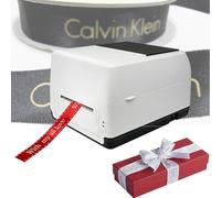 Stampante a stampa a caldo per cordini ed etichette tessili, stampante di codici a barre Bluetooth - Progettata specificamente per le piccole imprese.(Mobile Version)