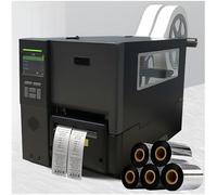 Stampante a trasferimento termico Larghezza stampabile 10-114 mm, risoluzione HD 600DPI, interfaccia seriale RS232/USB, memoria flash da 512 MB per stampa di etichette ad alto volume