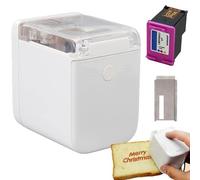 Stampante alimentare portatile a getto d'inchiostro, mini stampante commestibile portatile, mini stampante Wi-Fi da 1200 dpi, stampante fai da te a getto d'inchiostro, per cucinare pane e caffè