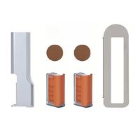 Stampante Alimentare Portatile, Penna Stampante e Stampante a Inchiostro Commestibile con Controllo tramite App Mobile, per Torte, Biscotti, Pane, Macaron, Cioccolato, Decorazioni Fai-d 4-piece set-1