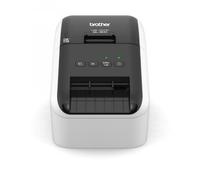 Stampante brother ql-800 x etichette rotoli dk fino 62mm 300x600dpi 93 etich/min cavo usb adattatore 2 rotoli inclusi