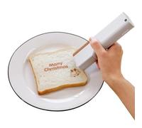 Stampante commestibile, penna a getto d'inchiostro senza fili per alimenti con controllo app, larghezza di stampa 26 mm, precisione 300 DPI per decorare torte, biscotti, pane e caffè