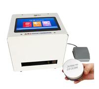 Stampante di codici a getto d'inchiostro, Touch Screen LED da 7 pollici, Stampante di codifica batch ad asciugatura rapida da 12,7/25,4 mm, Macchina di codifica intelligente a getto d'inchiostro per
