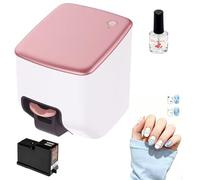 Stampante digitale 3D portatile for nail art, controllata da app, 4800 DPI, stampa veloce in 10 secondi, riconoscimento intelligente della forma delle unghie, for uso domestico e commerciale