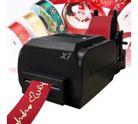 Stampante digitale a nastro per progetti decorativi fai da te, 200 Dpi ad alta risoluzione, supporta oltre 50 lingue, velocità di stampa rapida di 150 mm/s, capacità di stampa termica di etichette e