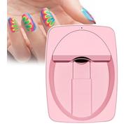 Stampante Digitale Per Nail Art Con Lampada Per L'Asciugatura Delle Unghie, Per Stampa Personalizzata Delle Unghie, Immagine/Testo/Forma Di Stampa Regolabili,Pink