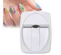 Stampante Digitale Per Nail Art Con Lampada Per L'Asciugatura Delle Unghie, Per Stampa Personalizzata Delle Unghie, Immagine/Testo/Forma Di Stampa Regolabili,White