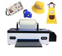 Stampante DTF A3, stampante for trasferimento DTF, macchina R1390 for la stampa diretta su pellicola, alimentatore a rulli e fogli, sistema di circolazione dell'inchiostro bianco