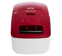 Stampante Etichette Termica USB Brother QL-600RXX1 Rosso Bianco stampa barcode