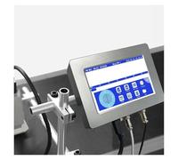 Stampante for etichette a doppio ugello da 25,4/50,8 mm, stampante a getto d'inchiostro online, codice QR, numero data, logo, data di scadenza Asciugatura rapida per etichettatura e codifica(2x12.7mm-