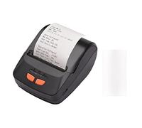 Stampante for scontrini Stampante termica mobile portatile da 58 mm Wireless BT Stampa di biglietti Mini Bill compatibile con Android iOS Windows con rotoli di carta termica da 11 pezzi for ristorante