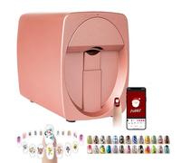Stampante for unghie 3D, stampante digitale mobile for nail art con controllo tramite app, for uso domestico e in salone, oltre 1000 immagini, stampa di foto personalizzate/stampa rapida