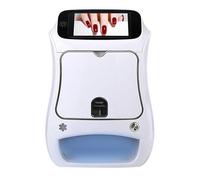 Stampante Intelligente Per Nail Art Mobili 3d Con Touch Screen, Macchina Per Timbri Per Unghie Digitale Per Design Delle Unghie Personalizzate, Ideale Per Gli Appassionati Di Case E Nail Art white