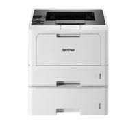 Brother HL-L5210DWT - Stampante laser nero bianco (A4, 48 pagine/min., 1.200 x 1.200 DPI, LAN, WLAN, Duplex, 250 + 520 fogli carta) bianco/grigio