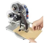 Stampante manuale for timbri a codice caldo: macchina for la codifica delle date azionata da pannello che supporta la stampa a 3 righe, specializzata for applicazioni di etichettatura e codifica