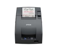 Epson TM U220IID (102) - Belegdrucker - zweifarbig (monochrom) - Punktmatrix - Rolle (7,6 cm) - 16 cpi - 9 Pin - seriell - Cutter - Dunkelgrau (C31CL28102)