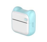 Stampante Mini Termica Srliya Mini Stampante Portatile Stampante Termica Wireless BT Funzionamento Facile Compatibile per Etichettatrice per Stampante Tascabile Android IOS (green)