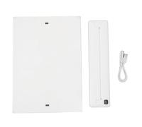 Stampante Mobile Radio Portatile Stampa Portatile A4 Senza Sforzo, Connettività Radio Blueteeth, Stampante Senza Inchiostro Compatta, Stampante Termica per Esigenze di Stampa Essenziali.(Bianco)