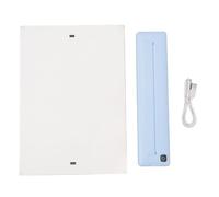 Stampante Mobile Radio Portatile Stampa Portatile A4 Senza Sforzo, Connettività Radio Blueteeth, Stampante Senza Inchiostro Compatta, Stampante Termica per Esigenze di Stampa Essenziali.(Blu)