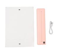 Stampante Mobile Radio Portatile Stampa Portatile A4 Senza Sforzo, Connettività Radio Blueteeth, Stampante Senza Inchiostro Compatta, Stampante Termica per Esigenze di Stampa Essenziali.(Rosa)