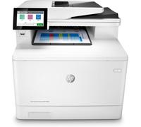 Stampante multifunzione a colori HP LaserJet Enterprise M480f per aziende, sicurezza potenziata, stampa fronte-retro, alimentatore automatico di documenti da 50 fogli - Nouvo