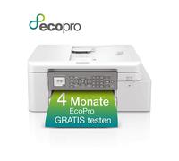 Brother MFCJ4340DWE | Multifunzione Inkjet a Colori |Fino a 20 ipm |Stampa Duplex | Display 4.5 cm| Cassetto 150 fogli e ADF 20 fogli | WiFi e USB | Cartucce inbox da 500 pag