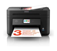Epson WorkForce WF-2960DWF stampante multifunzione A4 getto d'inchiostro (stampa, scansione, copia), Display LCD 6.1 cm, ADF, WiFi Direct, AirPrint, 3 mesi di inchiostro incluso con ReadyPrint