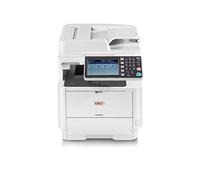 Stampante Multifunzione OKI MB562dnw a Tecnologia LED, 4 in 1, Monocromatica, A4, Fronte/ Retro, Wireless, 45 Pagine al Minuto, Spina EU