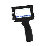 Stampante Palmare Portatile, 12,7 mm variabile QR Bar codice batch numero logo etichetta stampante termica portatile a getto d'inchiostro portatile a getto manuale ,per Logo/Immagine/Numeri/Codice QR(