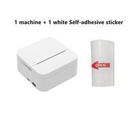 Stampante Palmare Portatile, 203dpi 57mm Mini Stampante Termica Portatile Stampa Adesivi Stampante Elenco Note Tascabile Senza Inchiostro Bluetooth Senza Fili for la Casa ,per Logo/Immagine/Numeri/Cod