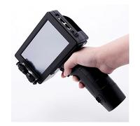 Stampante Palmare Portatile, Etichetta di numerazione manuale a getto d'inchiostro Stampante for cartone di plastica Stampante termica a getto d'inchiostro portatile intelligente(Russian with 1 ink)