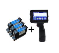 Stampante Palmare Portatile, La cartuccia d'inchiostro a commutazione multilingue for stampante a getto d'inchiostro portatile intelligente non crittografa la plastica del cartone da 12,7 mm(Three ink