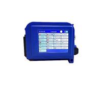 Stampante Palmare Portatile, Stampante a getto d'inchiostro mini da 25,4 mm Stampante a getto d'inchiostro for stampante for etichette con logo ,per Logo/Immagine/Numeri/Codice QR(With 1 Cartridge)