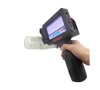 Stampante Palmare Portatile, Stampante a getto d'inchiostro portatile intelligente for codice QR codice a barre batch con numero di serie, stampante termica portatile da 12,7 mm ,per Logo/Immagine/Num