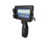 Stampante Palmare Portatile, Stampante intelligente da 12,7 mm 25 lingue, stampante portatile portatile a getto d'inchiostro termico in plastica con etichetta logo QR Code ,per Logo/Immagine/Numeri/Co