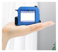 Stampante Palmare Portatile, Stampante portatile Mini stampante a getto d'inchiostro portatile intelligente a getto d'inchiostro piccolo completamente automatico ,per Logo/Immagine/Numeri/Codice QR(Hi