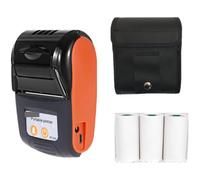 Stampante Palmare Portatile, Stampanti termiche for ricevute PT210 da 58 mm Interfaccia compatibile con Bluetooth USB Collegamento wireless con mini stampante for applicazioni gratuite del telefono ,p