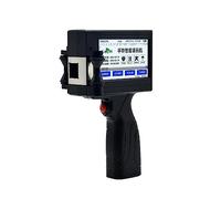 Stampante Palmare Portatile, Supporto for stampante a getto d'inchiostro portatile intelligente Codice multilingue No. Marcatura Etichettatura Scatola di plastica Portatile(Black ink cartridge-03)