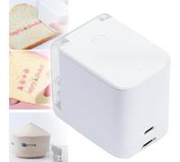 Stampante per alimenti a getto d'inchiostro commestibile, la più piccola stampante a colori mobile, mini stampanti a colori mobili portatili per tutti i materiali, per diario, divertimento, lavoro