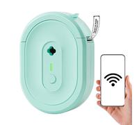 Stampante per etichette, etichettatrice termica wireless per etichette | Mini dispositivo di stampa per cartelle di file aziendali appassionati di artigianato bibliotecari magazzino documenti