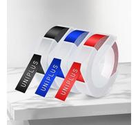 Stampante per etichette portatile B90 Macchina da scrivere manuale Nastro per etichette per goffratura fai-da-te Etichettatrice portatile compatibile con etichettatrici portatili(color: 3PK Label 02)