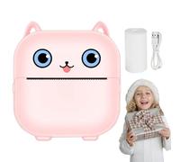 Stampante per etichette termiche da 800 mAh con connettività, piccola etichettatrice wireless, include 1 rotolo di carta da stampa per elenchi di cose da e attività organizzative
