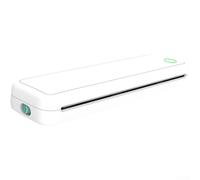 Stampante per portatile per a4 con 2600mAh Stampante per portatile(White) | Tecnologia termica, per zero costi per inchiostro, nitida, ideale per fatture e contratti, formato A4