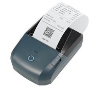 Stampante per ricevute portatile 58mm Mini etichettatrice termica Wireless BT Connessione USB Stampante mobile 203dpi con rotolo di carta termica da 2 pollici Compatibile con sistema Android/iOS per